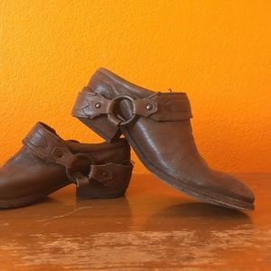 Well Worn Frye Ankle Boots